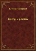 Emeryt : powieść - ebook