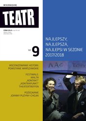 : Teatr - e-wydanie – 9/2018