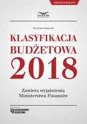 : Klasyfikacja budżetowa 2018 - ebook
